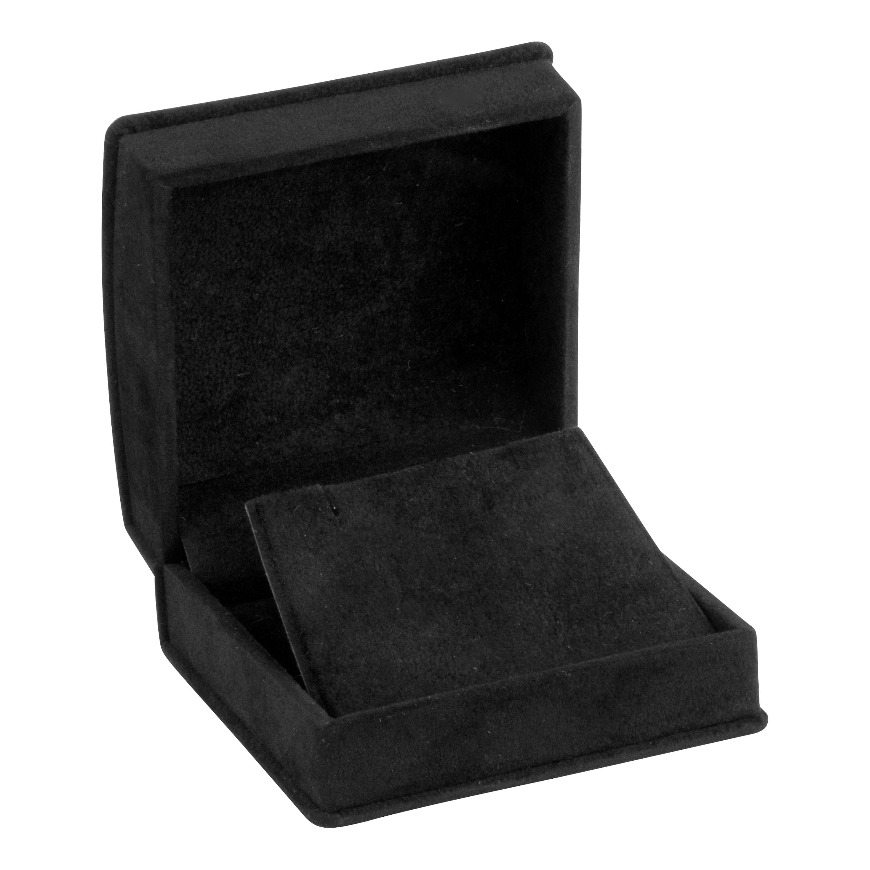 Suede Universal Box with Matching Interior with Ribboned Packer