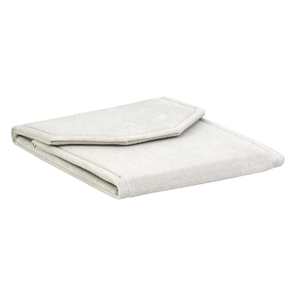 High Quality Italian Suede Pearl Folder with Two Piece Packer