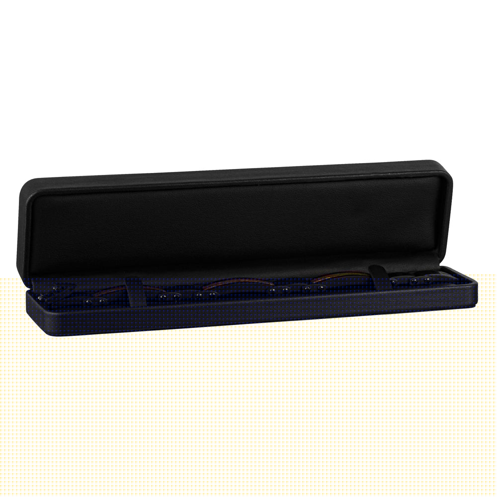 Leatherette Bracelet Box with Matching Interior