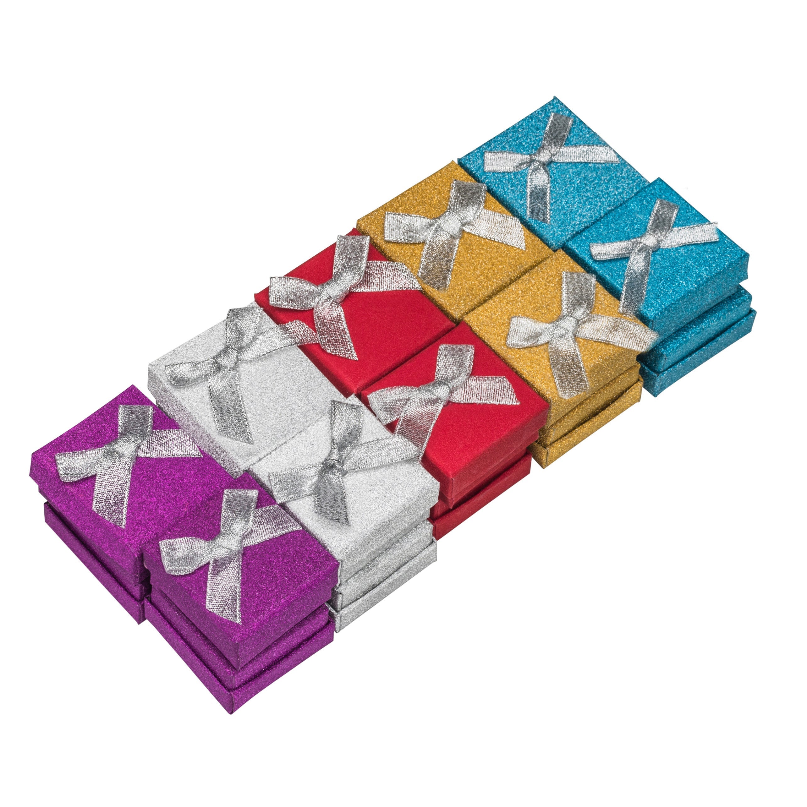 Revive Collection Assorted Glitter Paper Boxes