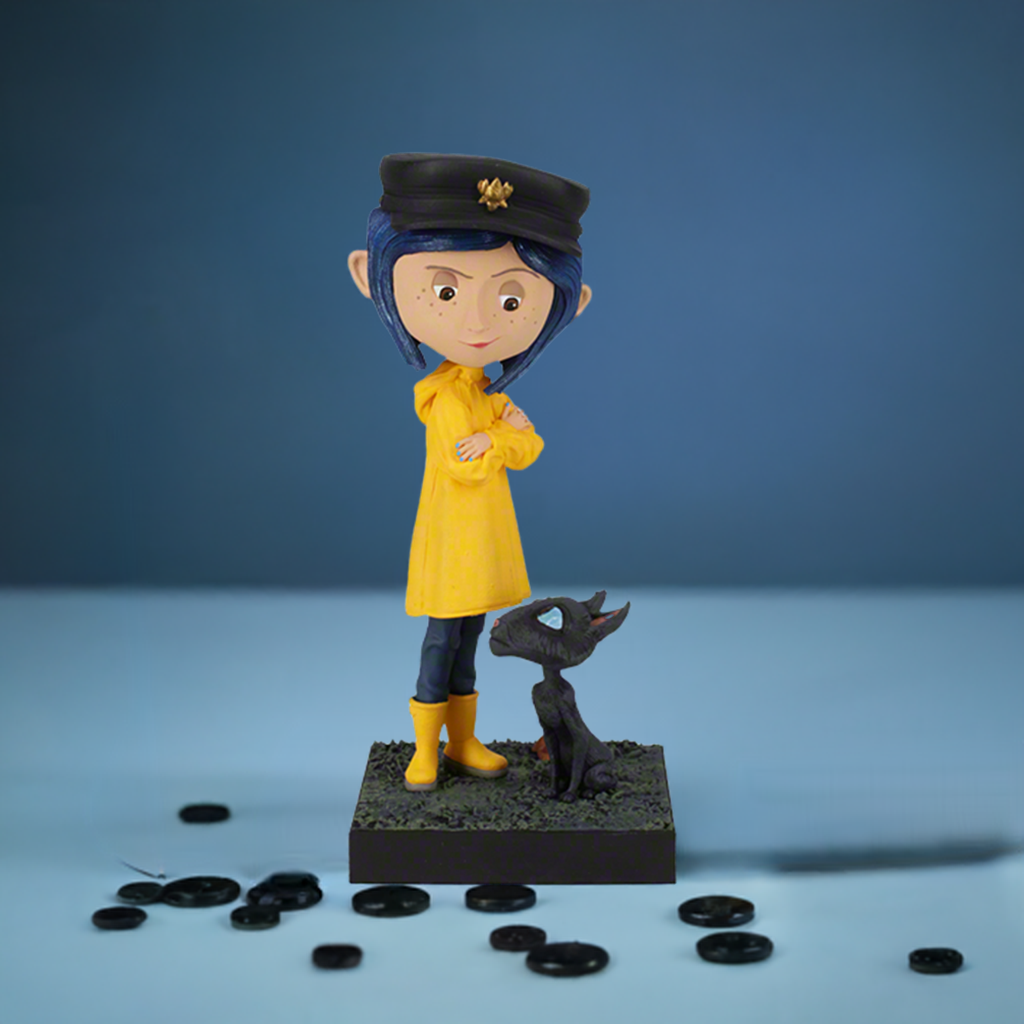 Coraline and The Cat Bobblehead