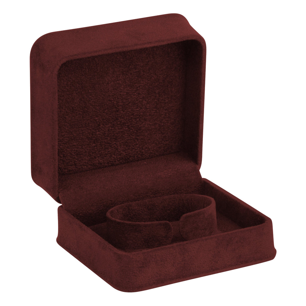 Suede Bangle Box with Matching Suede Interior