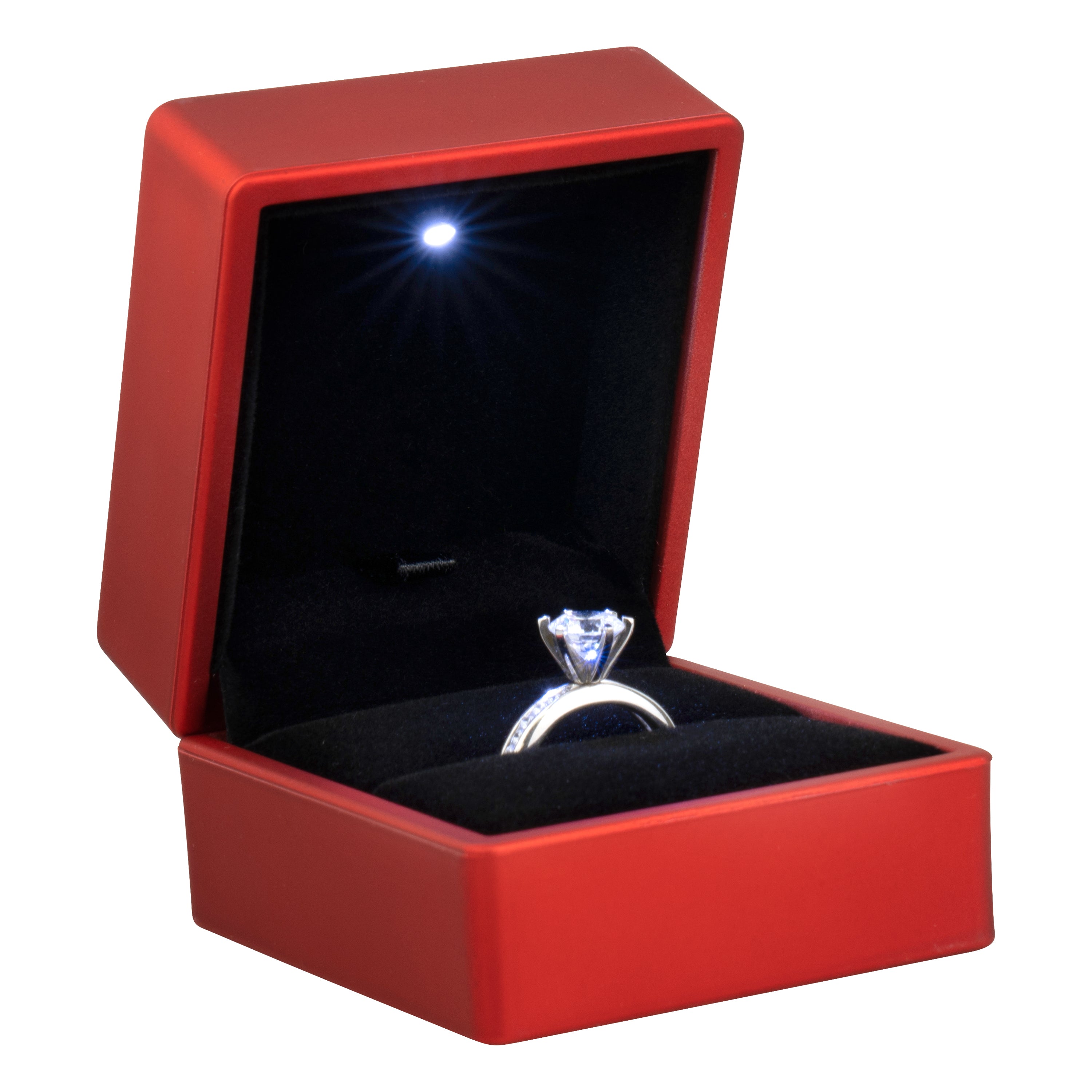 Matte LED Light Ring Box with Two Piece Packer