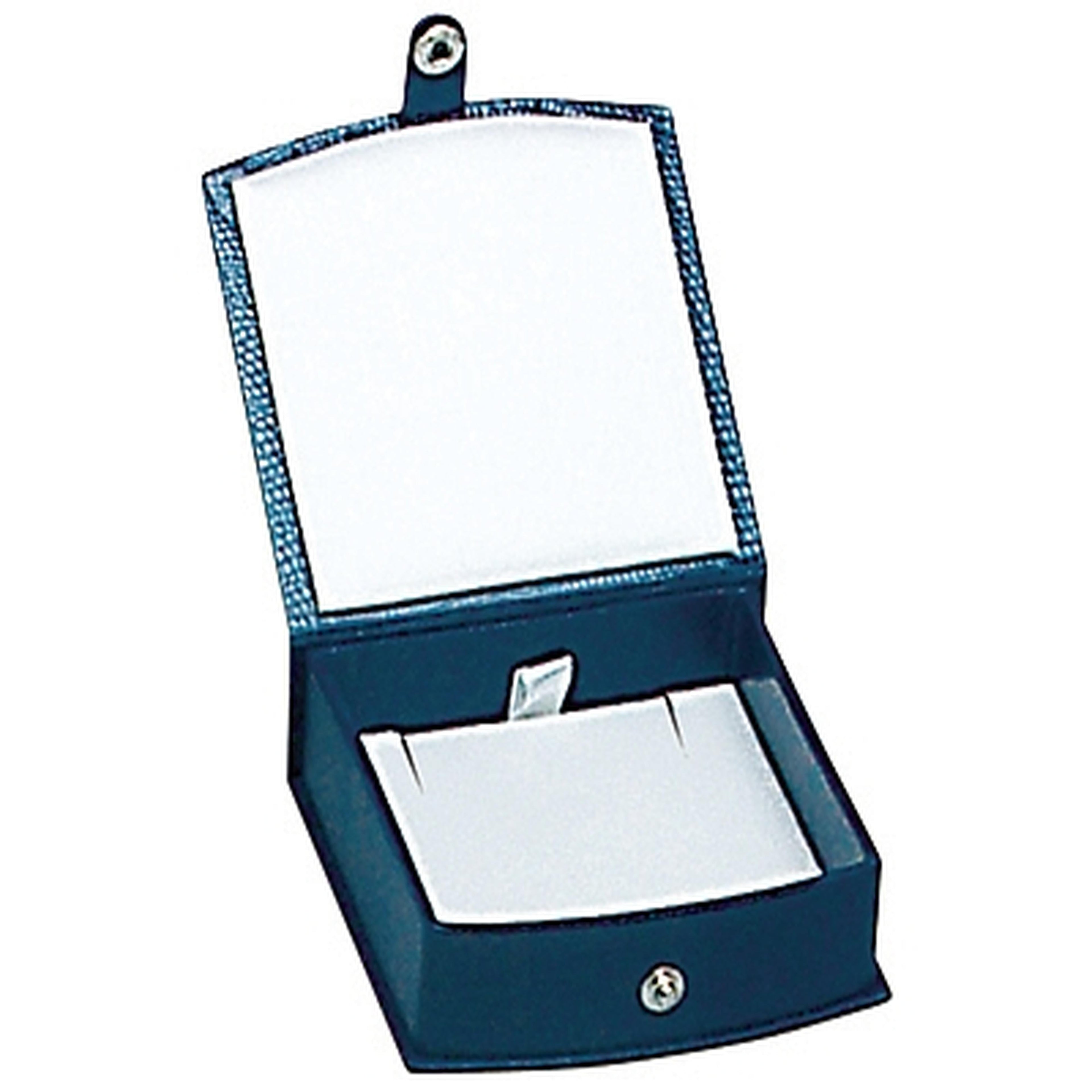 Lizard Skin Textured Leatherette Universal Box with White Interior