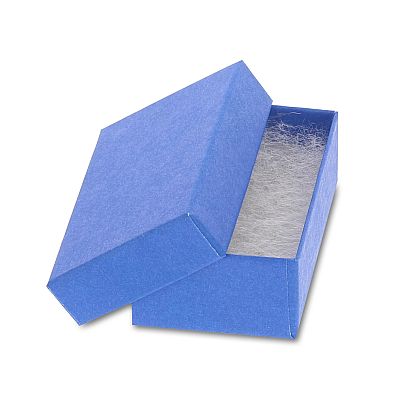 Cotton Filled Cardboard Earring-Pendant-Childrens' Bracelet Box