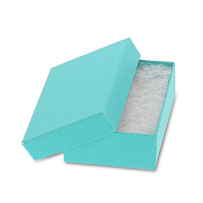 Cotton Filled Cardboard Earring-Pendant-Bracelet Box