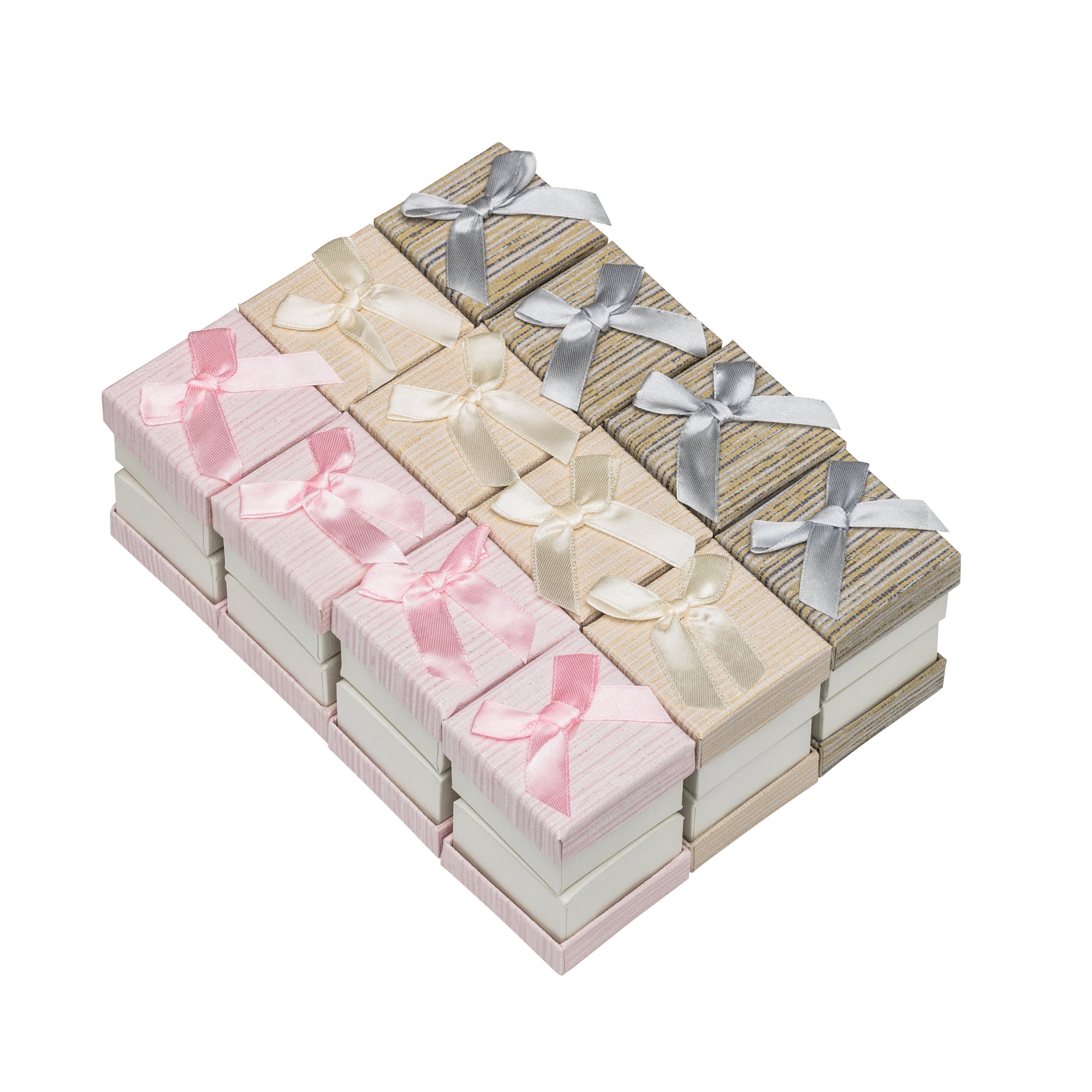 Revive Collection Assorted Matte Textured Paper Boxes