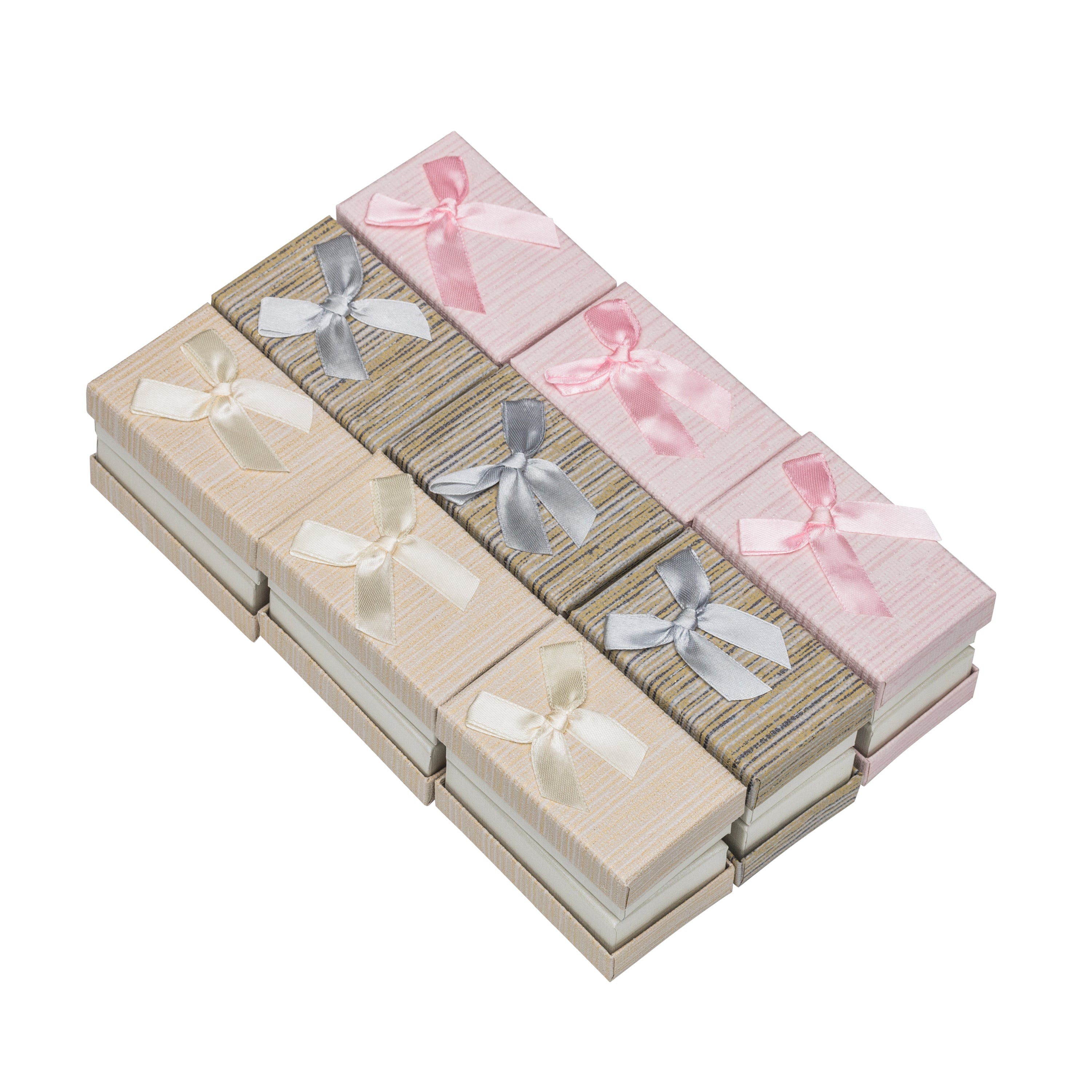 Revive Collection Assorted Matte Textured Paper Boxes