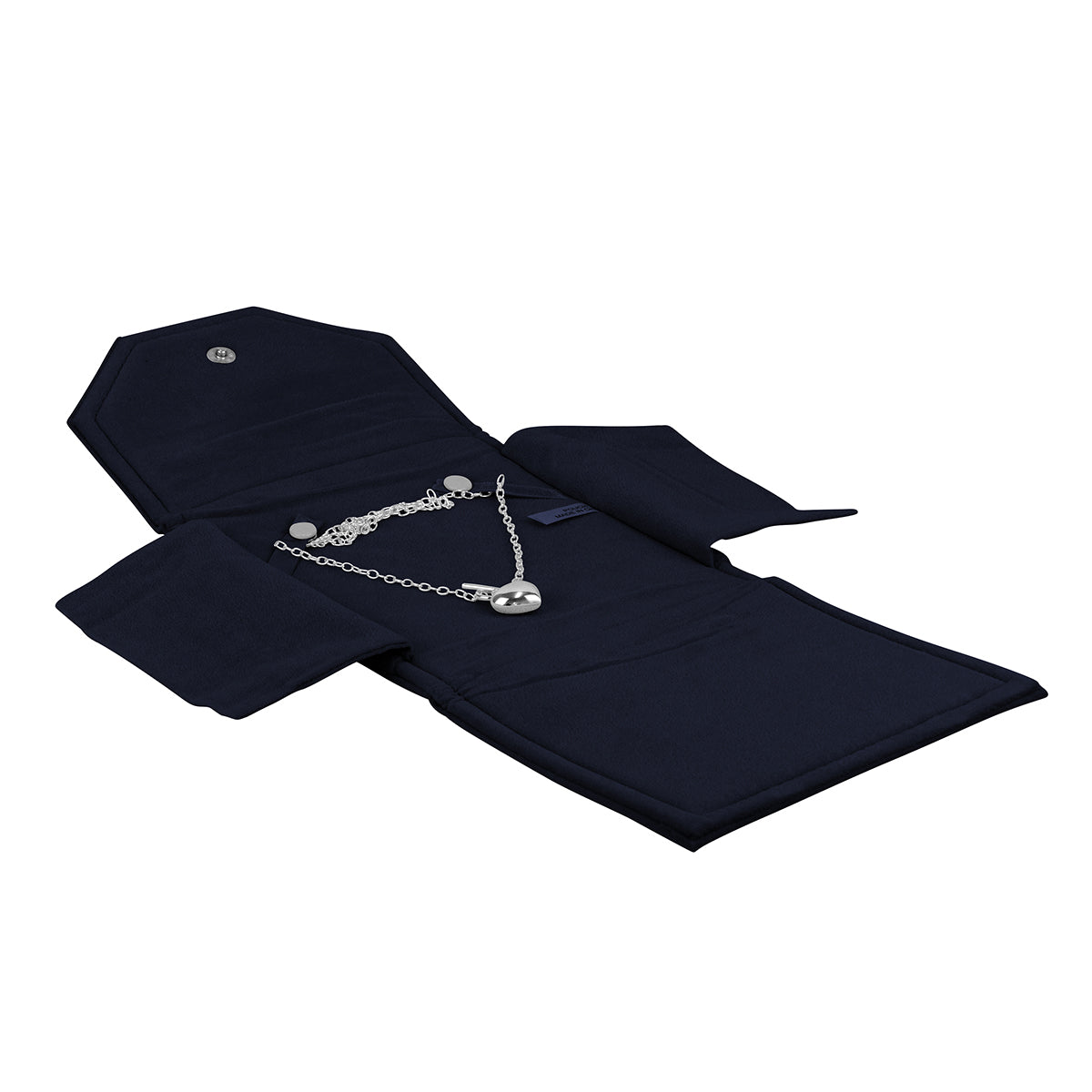 High Quality Italian Suede Pearl Folder with Two Piece Packer