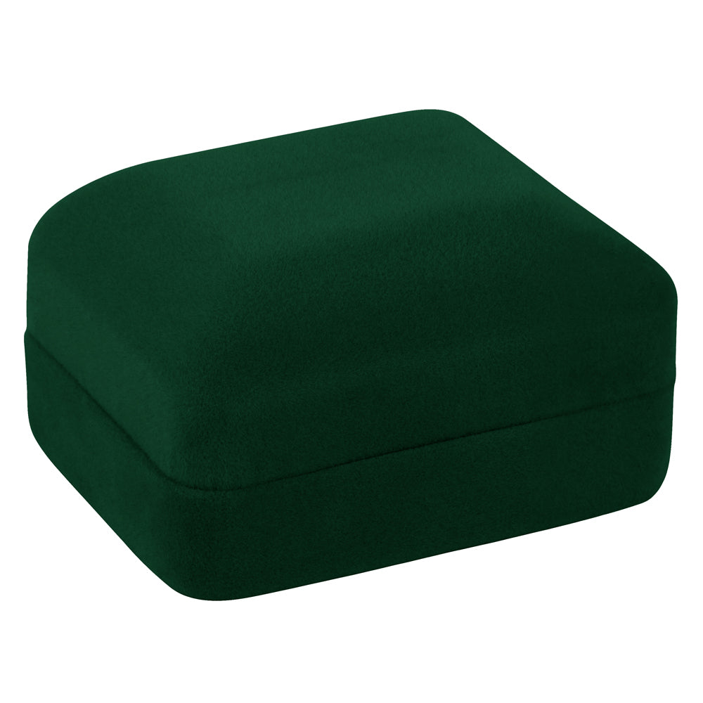 Velour Double Ring Box