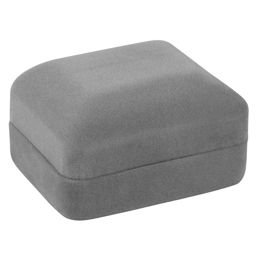 Velour Double Ring Box