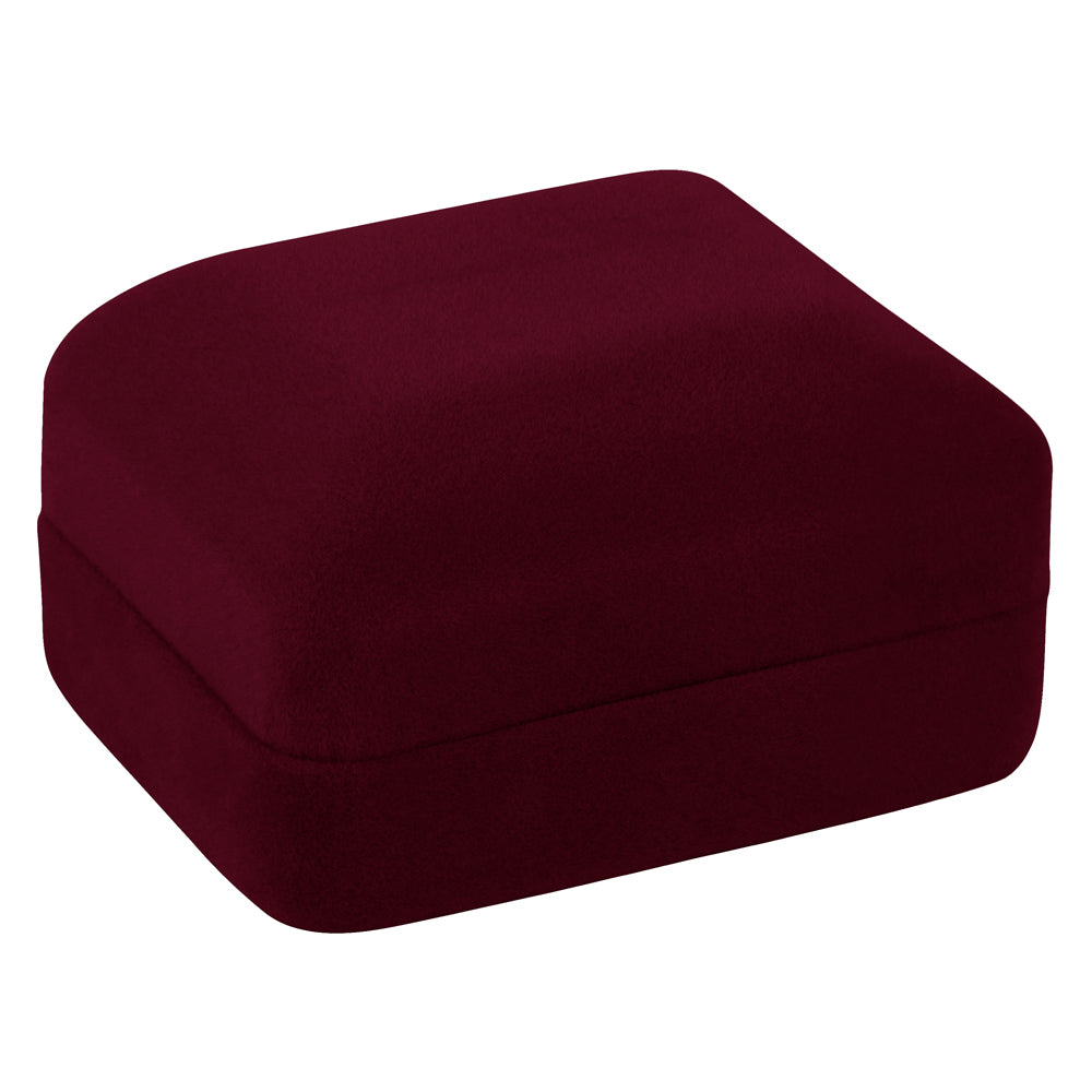 Velour Double Ring Box