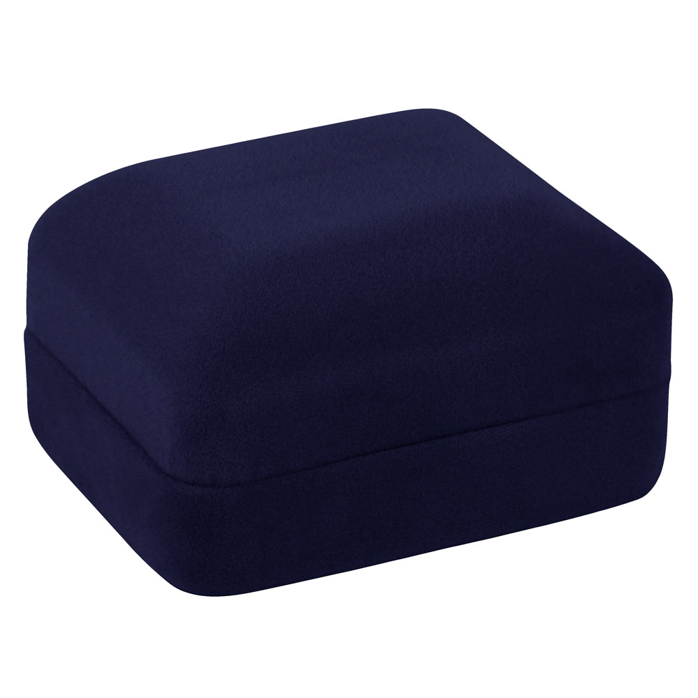 Velour Double Ring Box