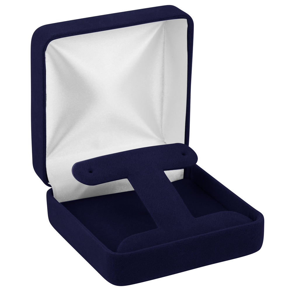 Velour French Clip Earring Box