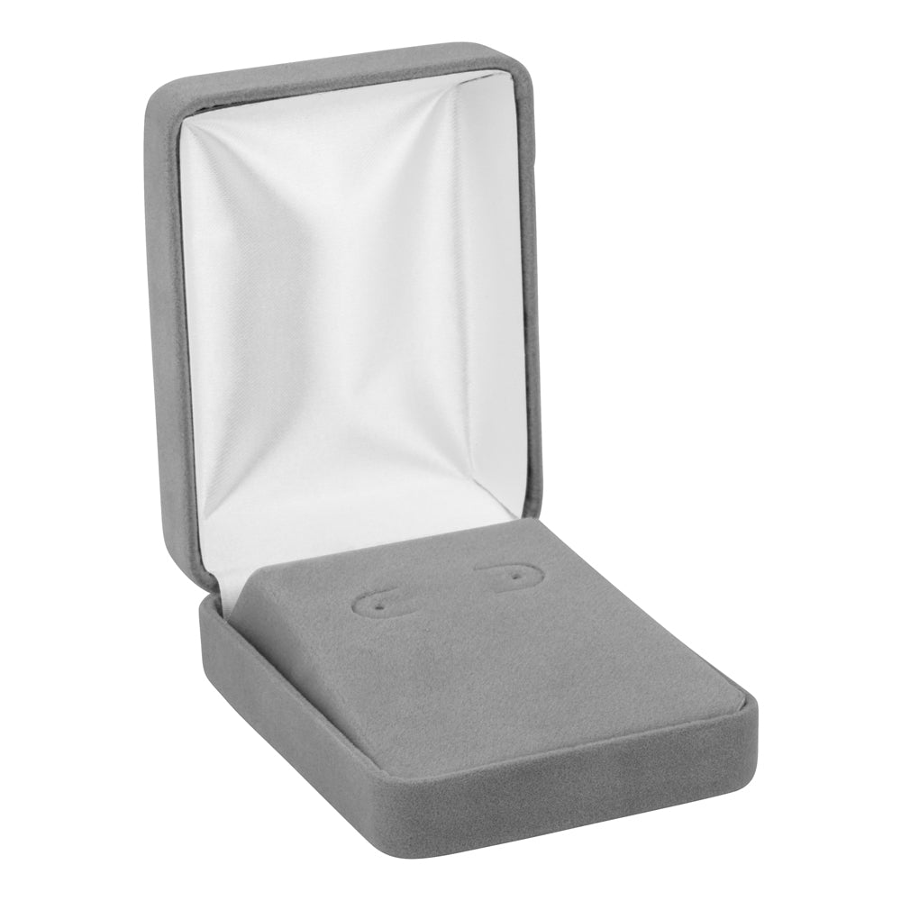 Velour Hoop Earring Box