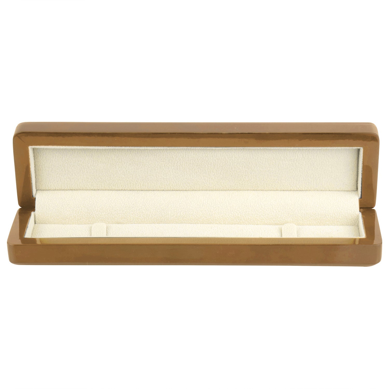 Wooden Bracelet Box with Suede Insert