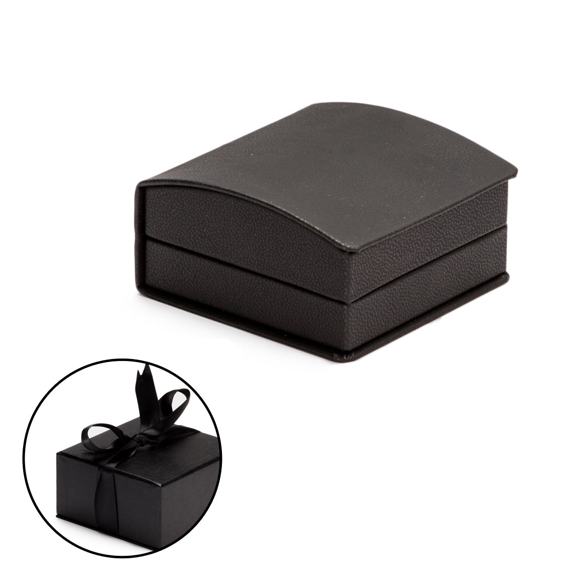 Leatherette Universal Box Leatherette Interior with Ribboned Packer