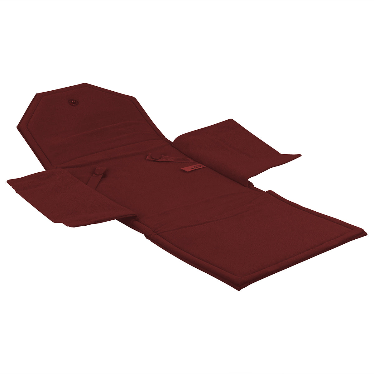 High Quality Italian Suede Pearl Folder with Two Piece Packer