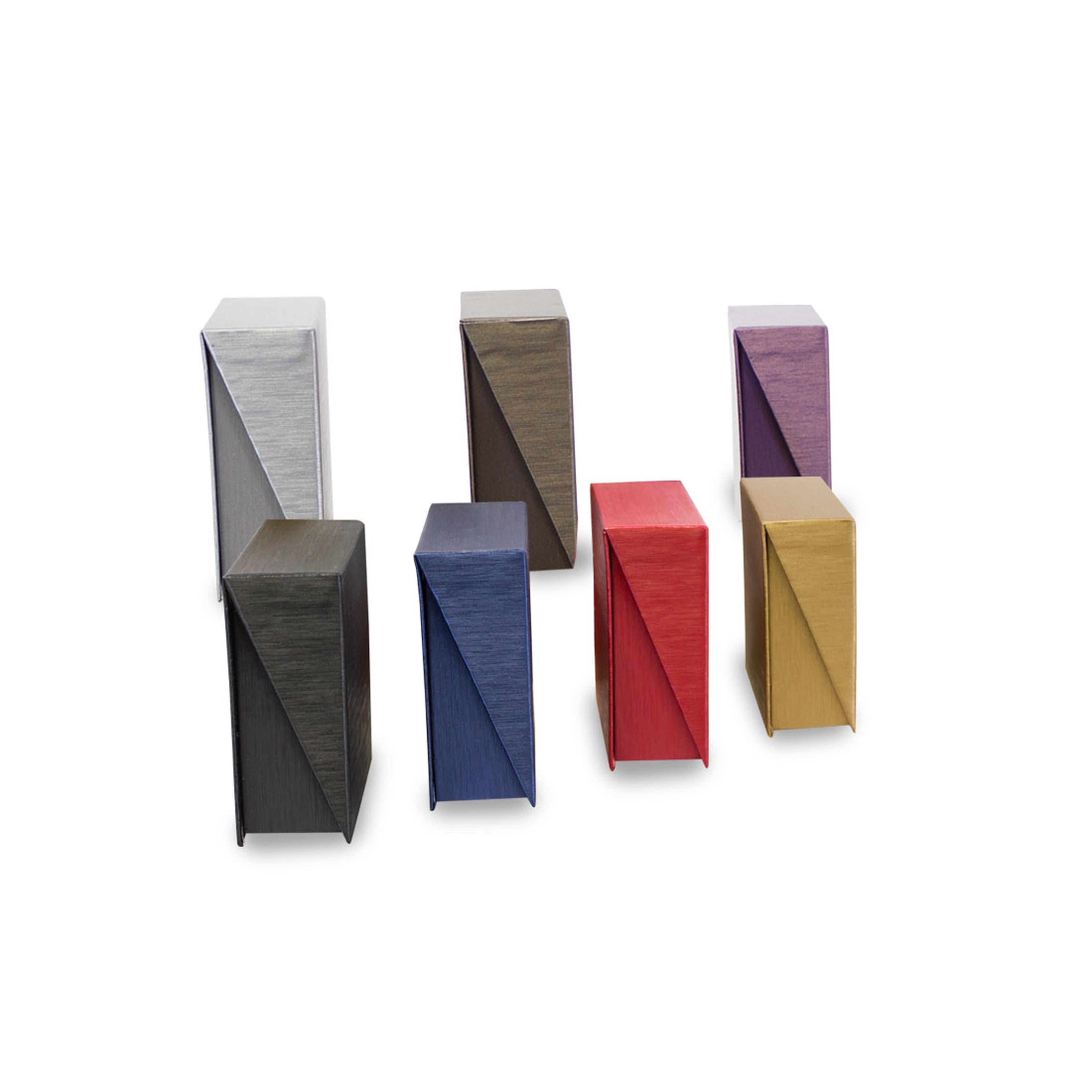 Silk Paper Pendant and Ring Jewelry Box