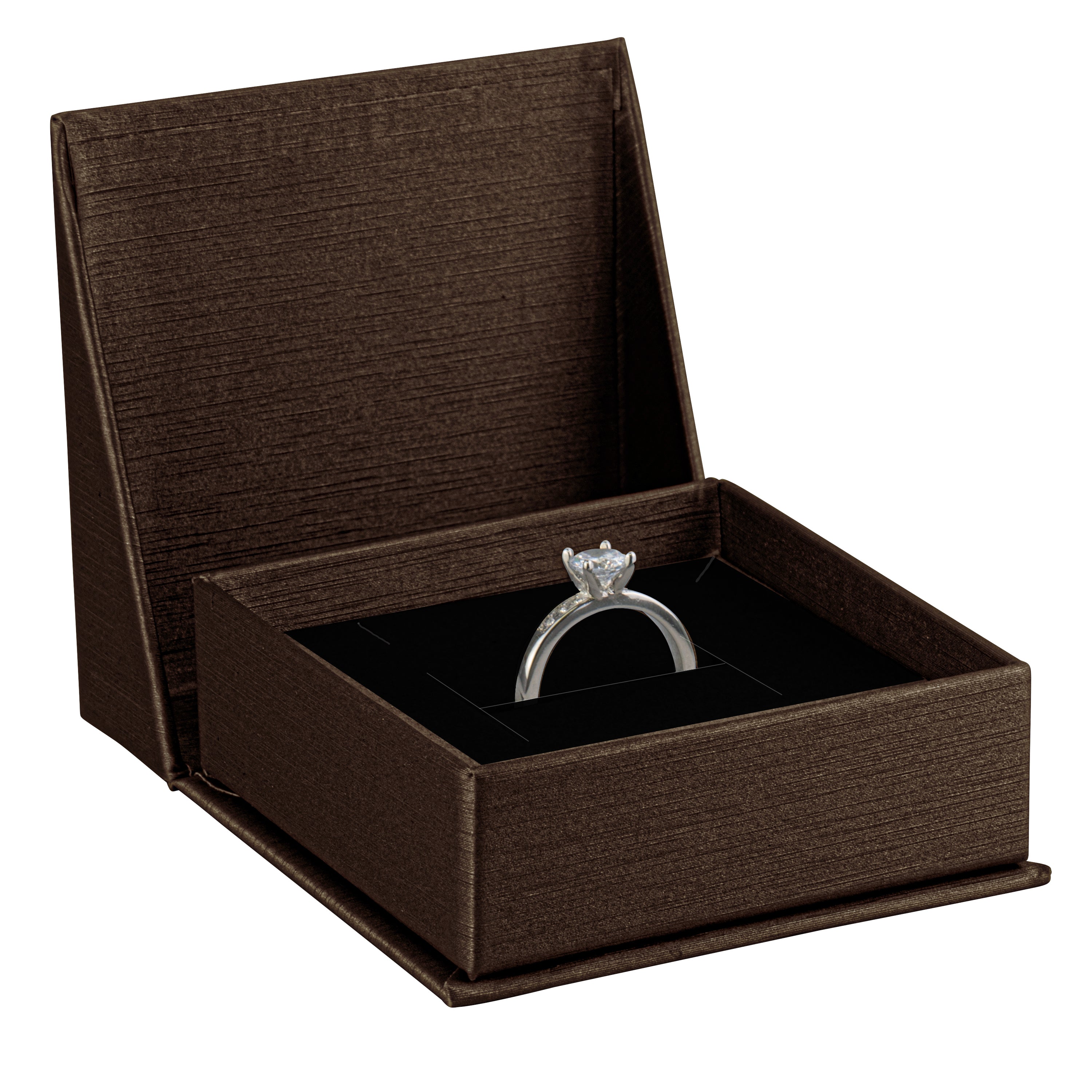 Silk Paper Pendant and Ring Jewelry Box