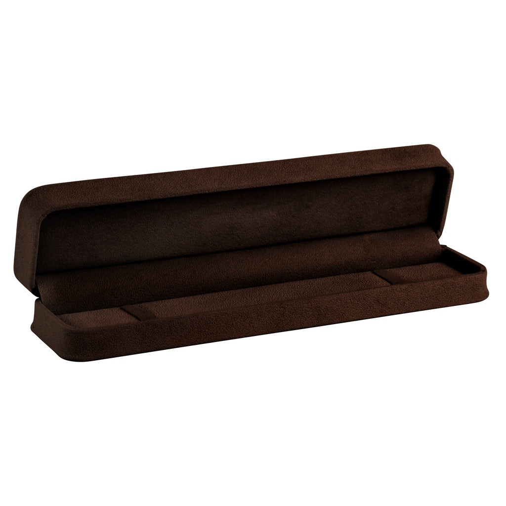Suede Bracelet Box with Matching Suede Interior