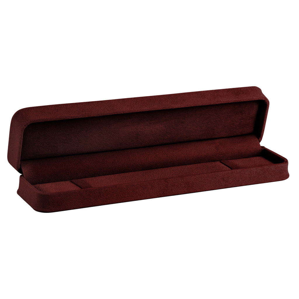 Suede Bracelet Box with Matching Suede Interior