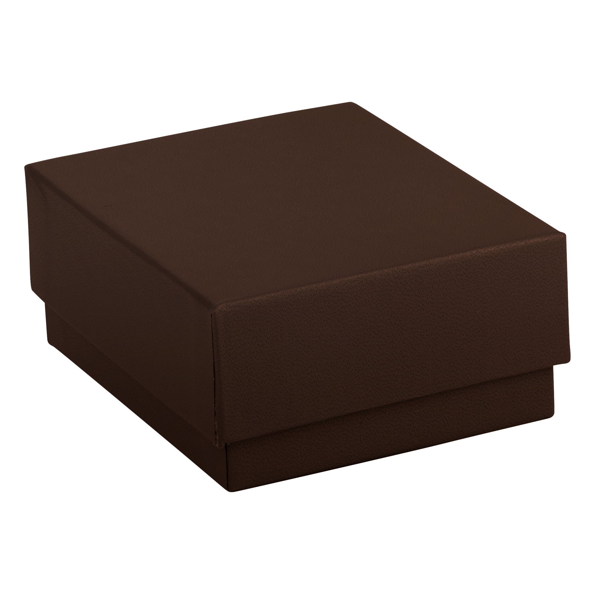 Suede Large French Clip Earring Box with Matching Suede Interior