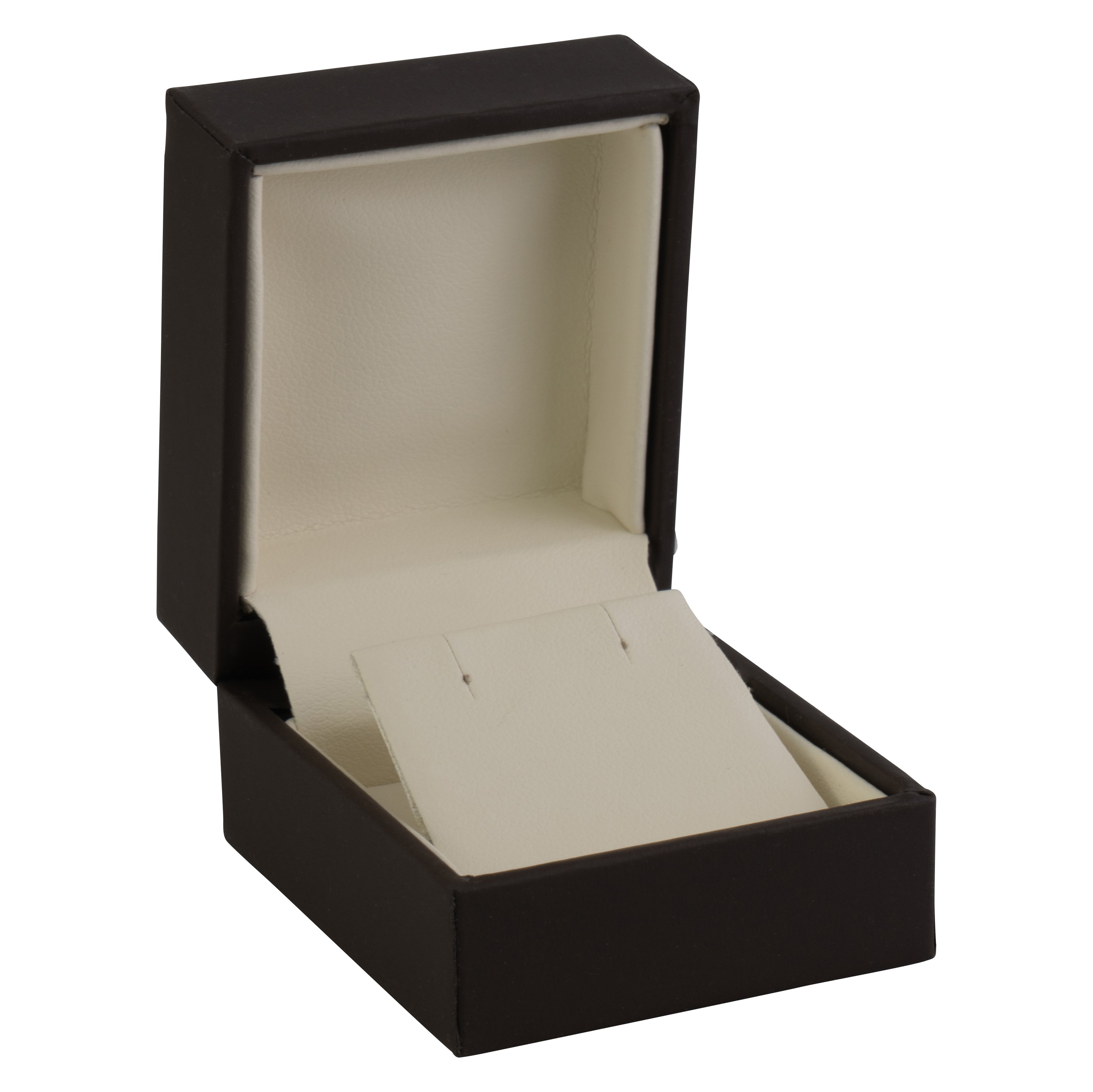 Matte Paper Covered Single Earring Box with Matching Moulded Sleeve