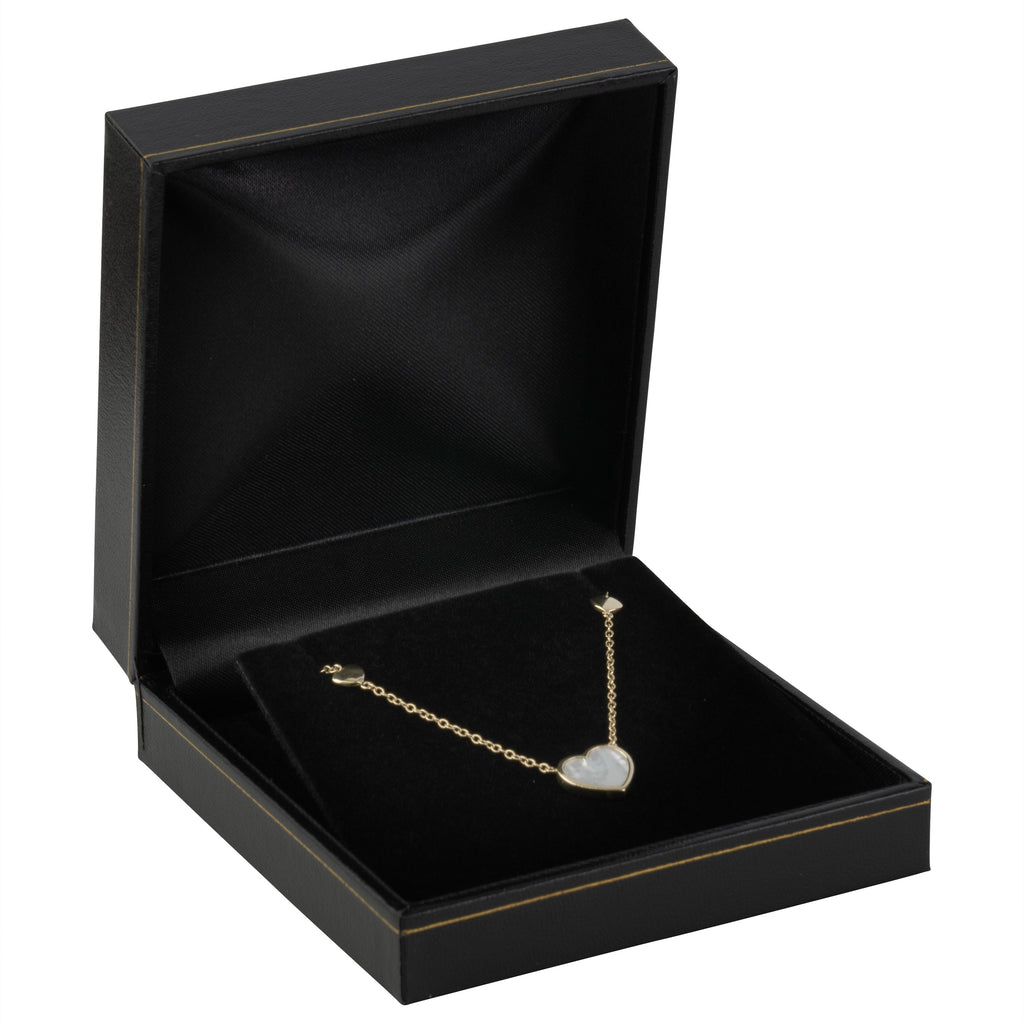 Paper Covered Universal Box with Gold Accent