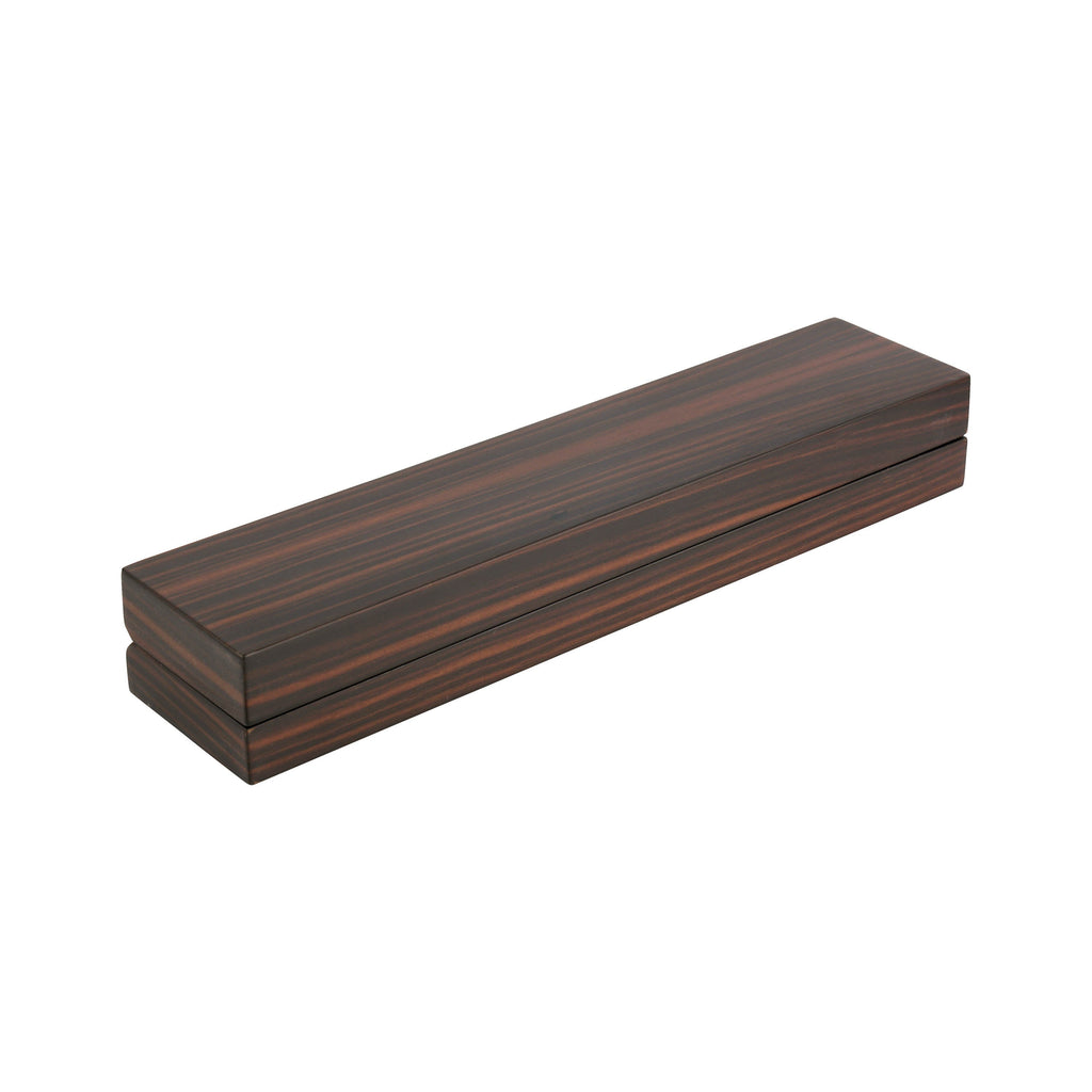 Brown Zebra Wood Bracelet Box